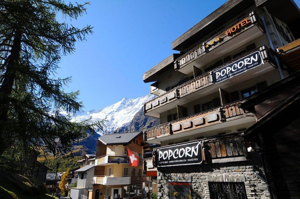 Popcorn! Hotel Saas-Fee Buitenkant foto
