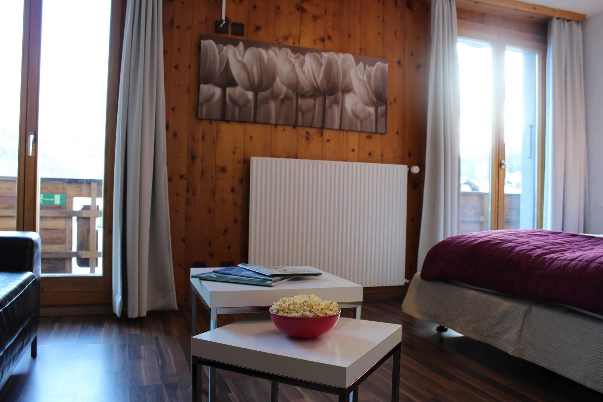 Popcorn! Hotel Saas-Fee Buitenkant foto